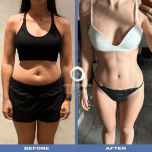 Weight loss coach toned body
